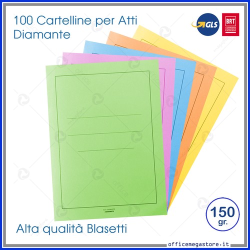 100 cartelline semplici per - cartelline,