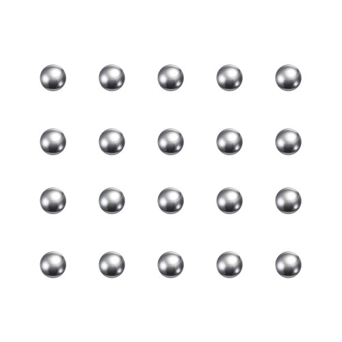 50pz 5mm 304 inossidabile - 5.5mm,