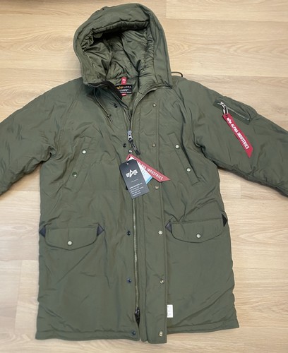 Parka uomo alpha - uomo, industries