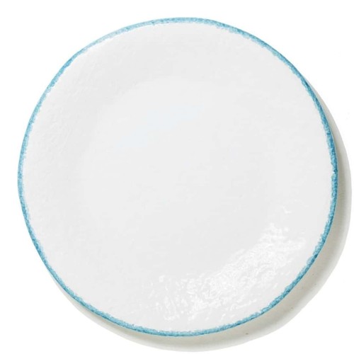 Piatto dessert turchese - piatto,