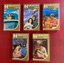 HARMONY ORO Lotto 5 Libri GLADSTONE DELINSKY BURNES LORING +++ (Vedi Trama)
