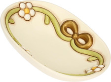 Svuotatasche Con Margherite E Fiocco in Ceramica