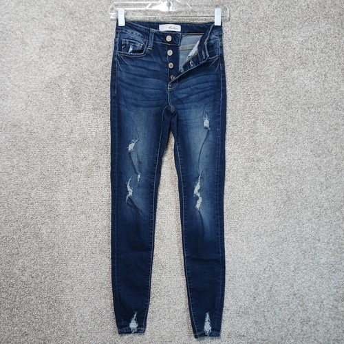 Jeans skinny kancan - kancan, vita