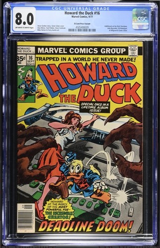 Howard the duck cgc 8 - #16,, 8.0