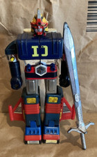 Denziman Denziken Dx Popy Gb-14 1978 Vintage Diecast Robot Played Incomplete