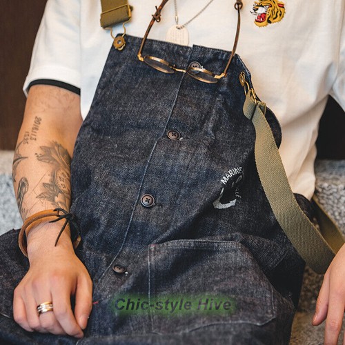 Salopette uomo blu navy deck