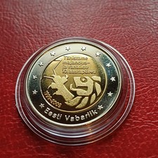 Moneta Fondo A Specchio 2 Euro
