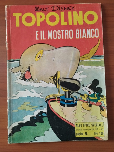 Topolino mostroi bianco - e,