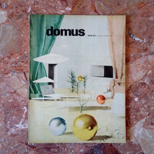 Domus 252 1950 lucio fontana - 1950,