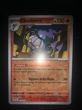 Chandelure 038/167 ITA Italiano Crepuscolo Mascherato Carte Pokémon Reverse Holo