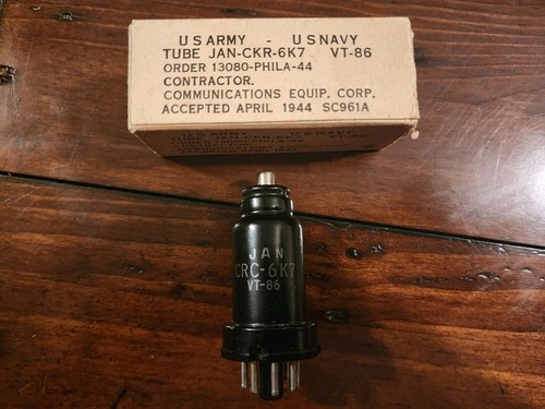 Rca jan ccr 6k7 tubo - rca, di