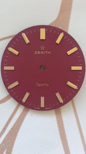 Zenith sporto dial red 5mm - sporto, 30,5mm
