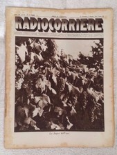 RADIOCORRIERE EIAR 1931 VII N° 39 PUBBLICITA' STROMBERG CARLSON, RAM RADIO