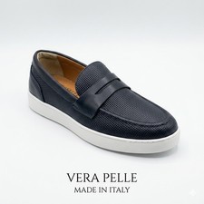 SCARPE UOMO PELLE 42 MOCASSINO