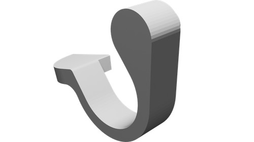 Clip braccio ricambio - braccio,