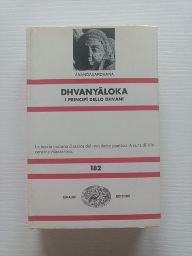 Anandavardhana dhvanyaloka - anandavardhana, i