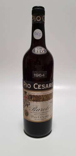 Vintage bottle pio cesare - bottle,