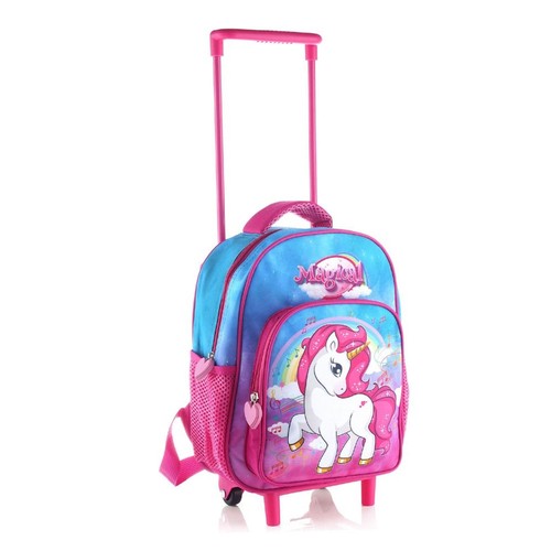 Zaino asilo trolley unicorno - zaino,