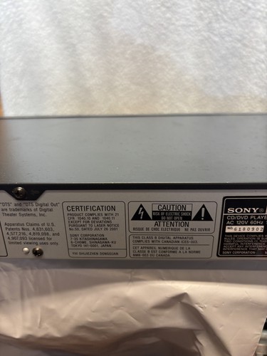Sony dvd player dvp ns325 - sony, dvp-ns325