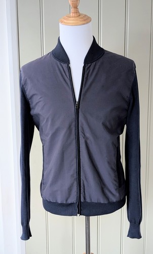 Dunhill giubbotto bomber - bomber, navy