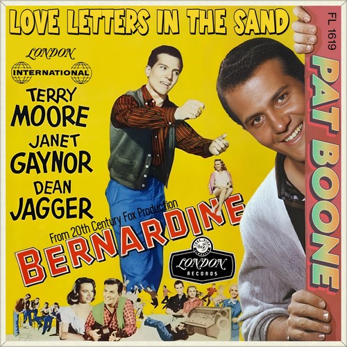Pat boone love letters in - 7",