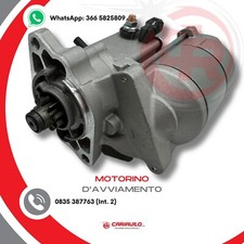 Motorino Avviamento 1,4 Kw KUBOTA BOBCAT CUMMINS CASE FRIGIKING FERRARI SCHAFFER