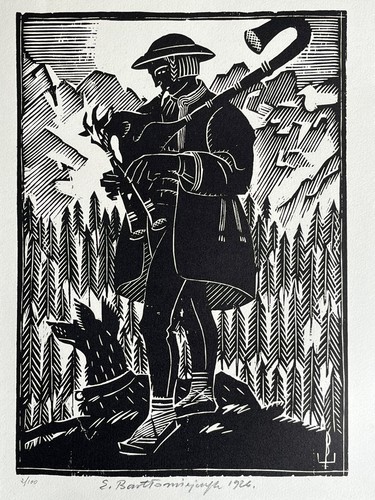 Edmund bartlomiejczyk gravure - bartlomiejczyk,