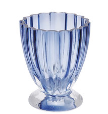 Vaso Glory Vetro Blue d14