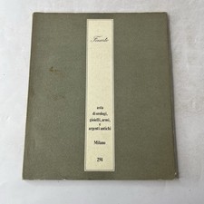 Arte  Cataloghi  Asta di