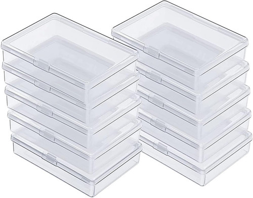 10pcs contenitori rettangolari - 10pcs,