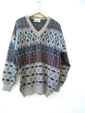?Ital. Pullover anni 80 hipster maglione maglione opapulli unisex grunge anni 90