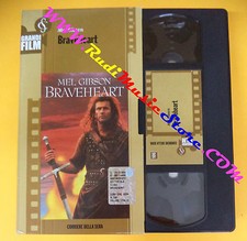 *film VHS BRAVEHEART Mel Gibson CORRIERE DELLA SERA 106 171 minuti (F104)
