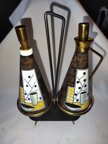 Set cruet aceto olio moderno