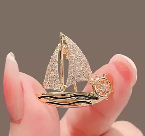 Spilla barca vela - a,