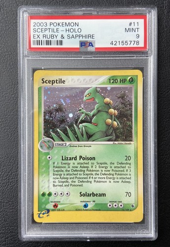 Psa sceptile holo 11 ex - psa,