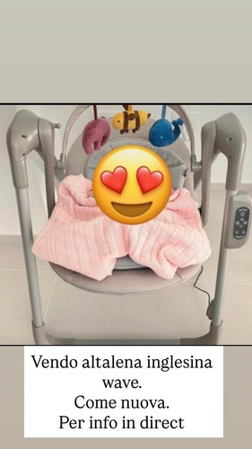 Altalena neonato inglesina