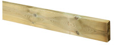 Palo rettangolare legno - palo, di