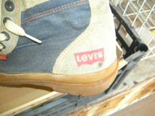 LEVI'S- SCARPE IN TELA- ANNI '70 - USATE