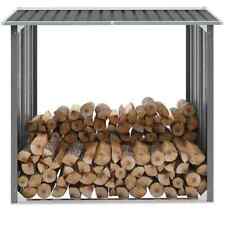 vidaXL Capannone da Giardino in Acciaio Zincato 172x91x154cm Grigio