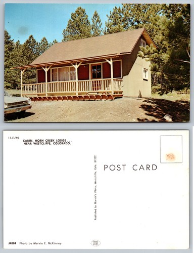 Cartolina cabin horn creek - cartolina,
