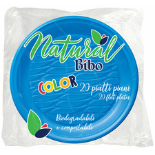 Piatto Piano/Dessert Azzurro