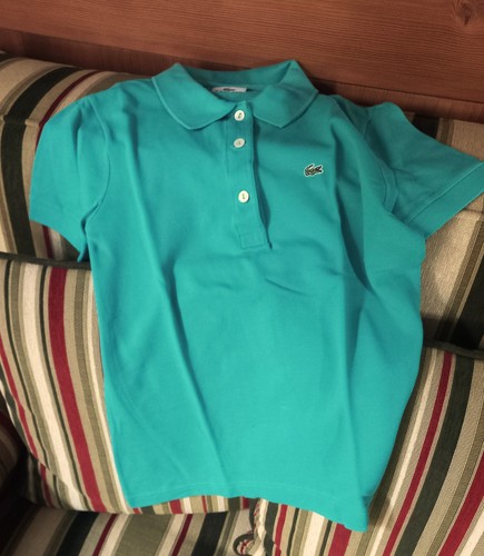 Polo lacoste turchese donna - polo,