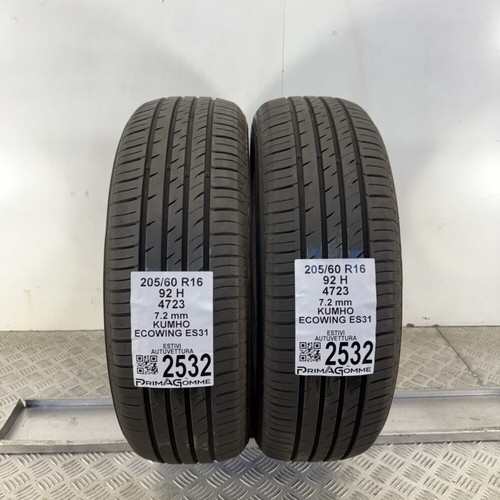 Gomme usate 205 - 60, 92h