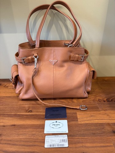 Prada vitelllo daino life - vitelllo, w/
