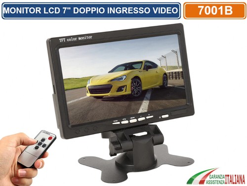 Monitor lcd tft - 7', pollici