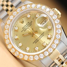 LADIES ROLEX DATEJUST FACTORY