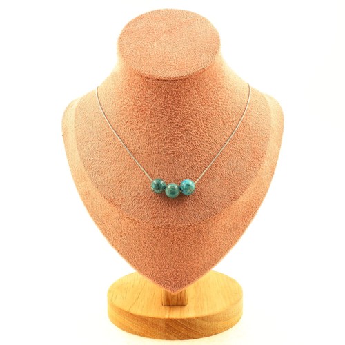 Collana perle turchese - 3,