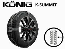 CATENE DA NEVE KONIG K-SUMMIT K11 255/35 R16 OMOLOGATE EN16662-1 TÜV/GS A RAGNO