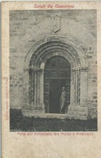 CAMERINO  ( Macerata ) - Porta dell' Annunziata, ora Museo e Pinacoteca -aav1128