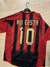 Maglia AC MILAN RUI COSTA Adidas 2004/2005 - SHIRT RUICOSTA N.10 Orig. Taglia L